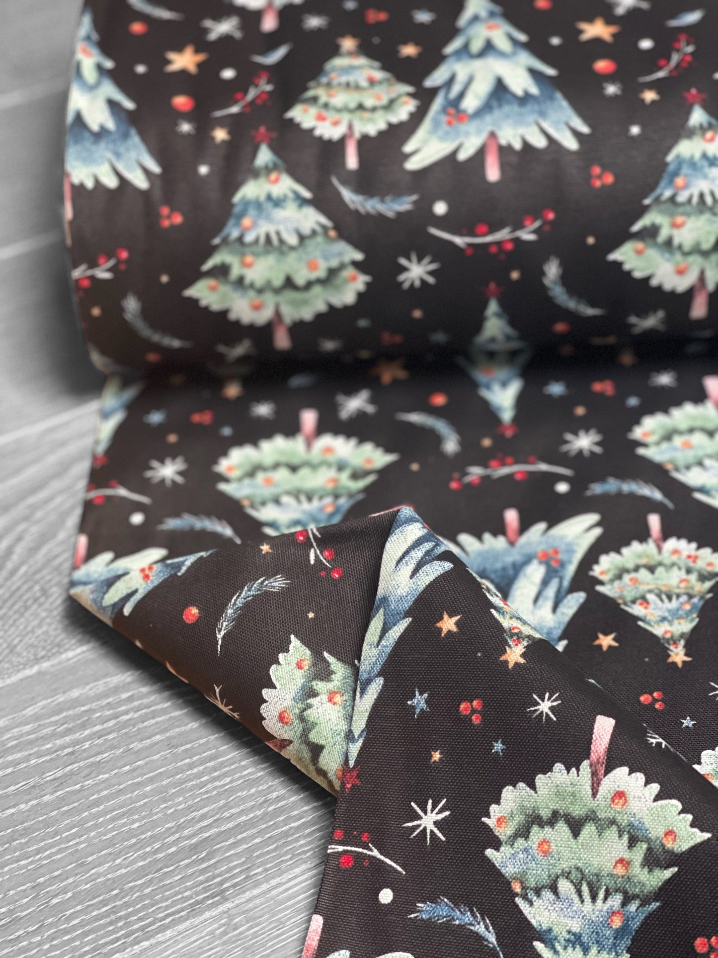 Interior fabric New Year Tree