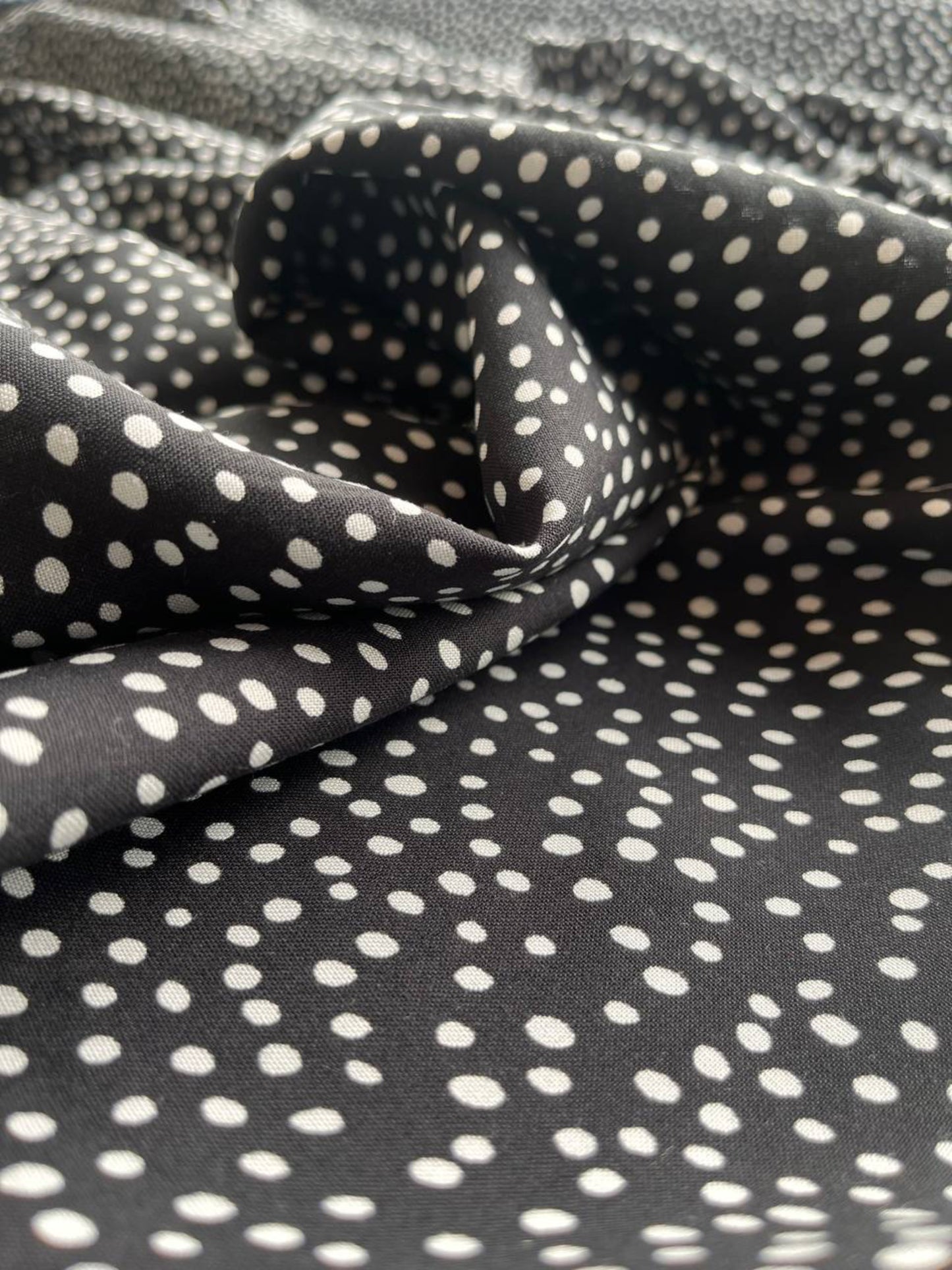 Viscose polka dot