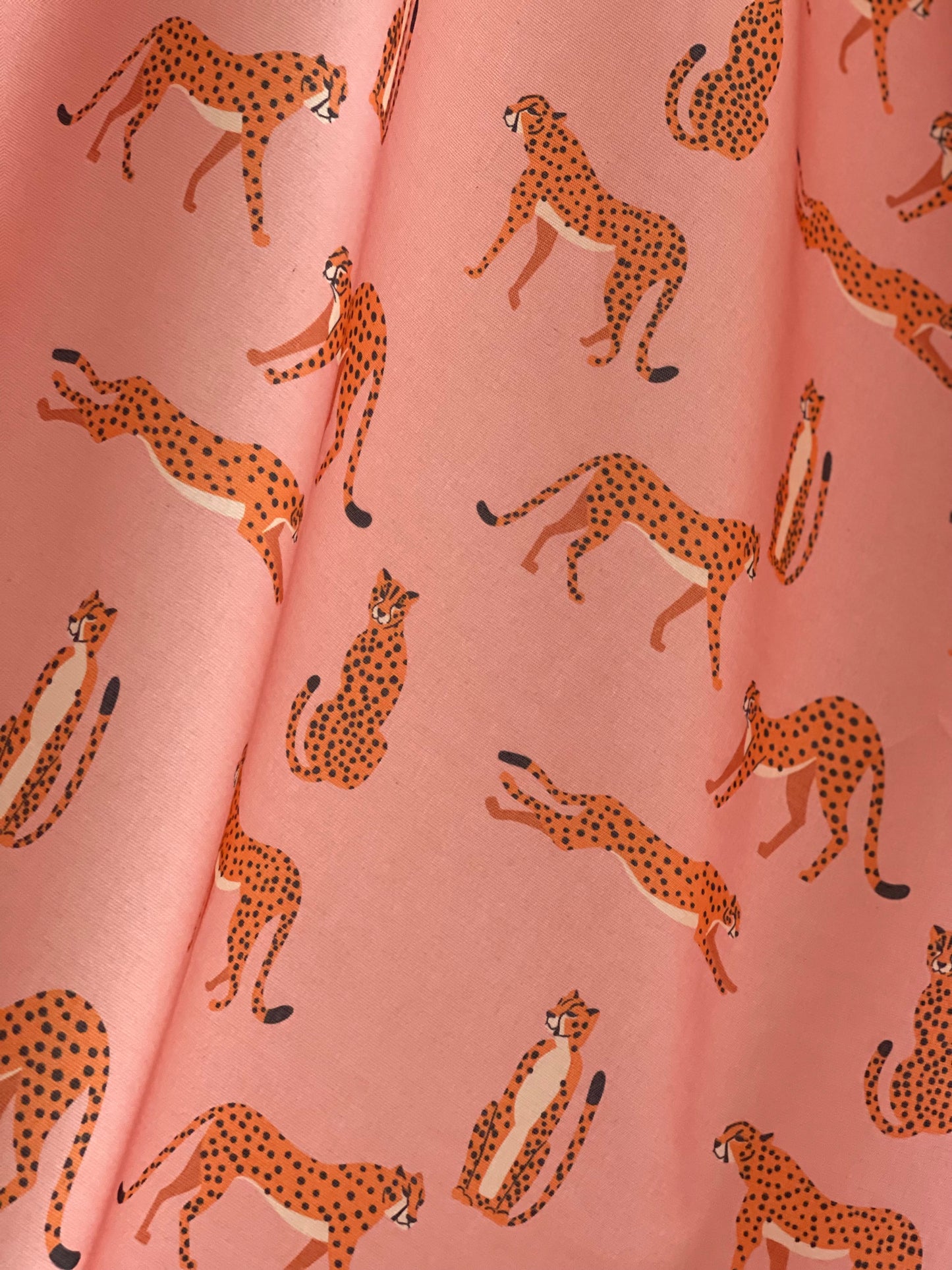 Interior fabric pink panther