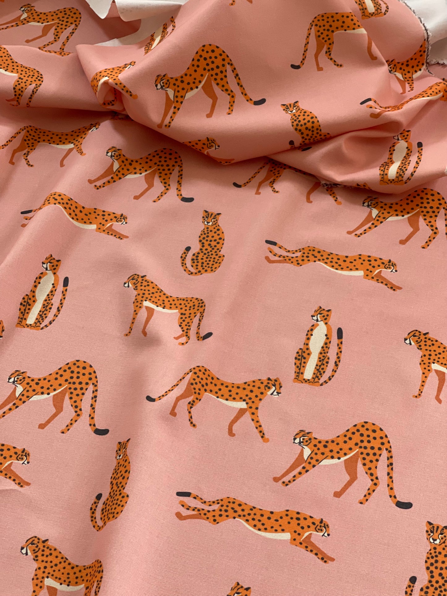 Interior fabric pink panther