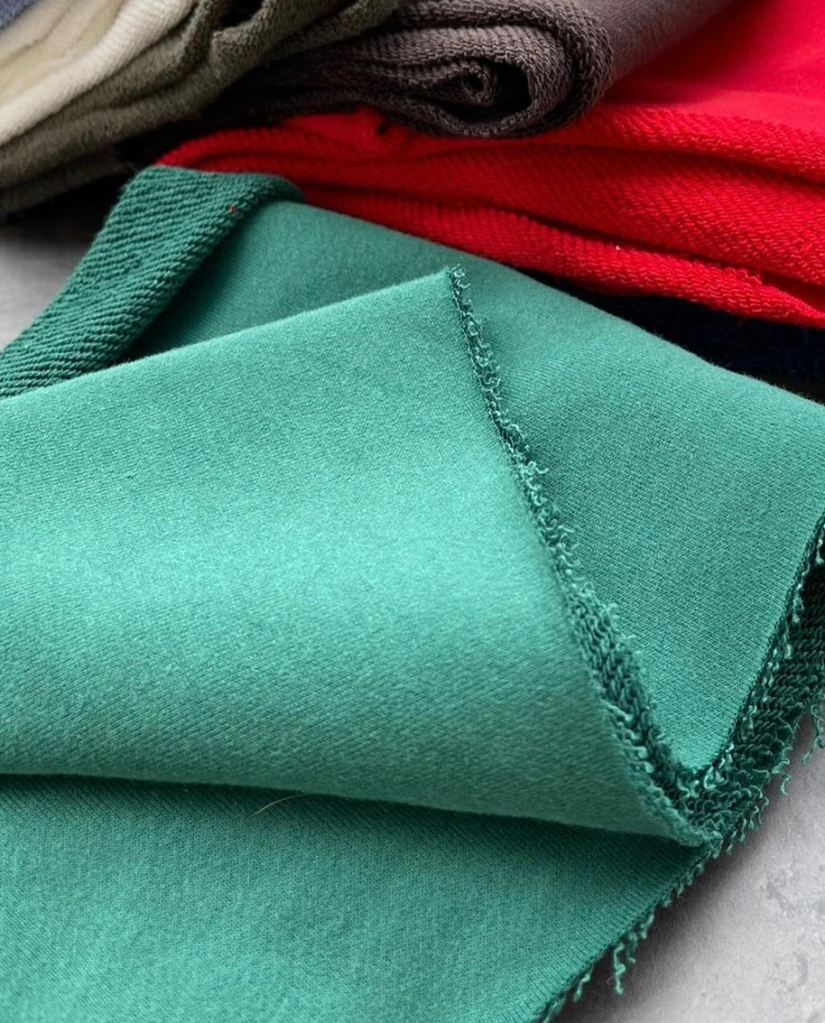 Footer without fleece with a "velour effect"