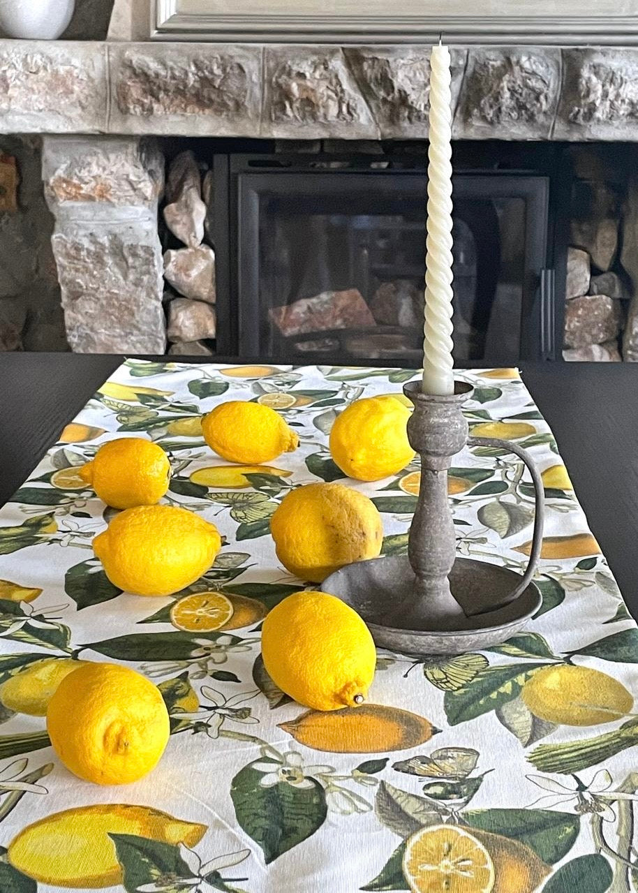 Interior fabric lemons