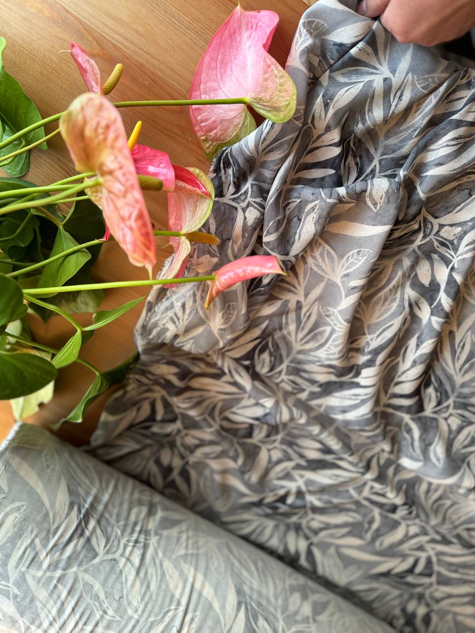 Bamboo viscose SILK TOUCH leaves