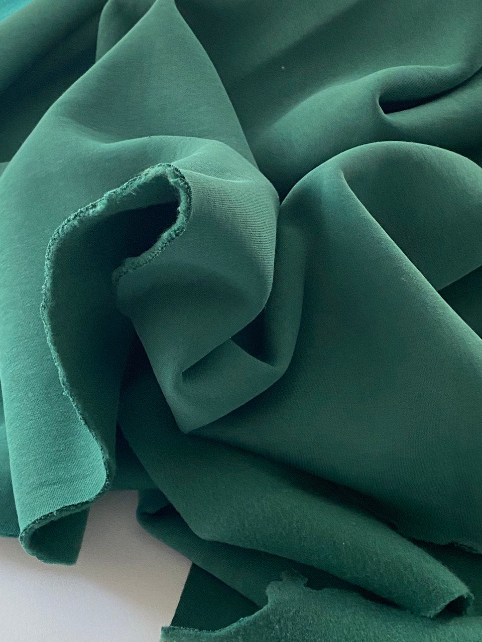 Fleece footer fabric with ANTI-PILLING finish