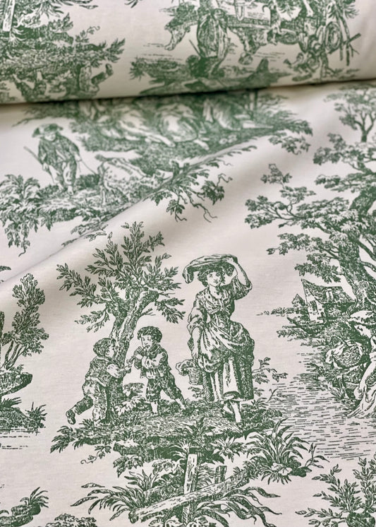 Interior fabric Toile de Jouy