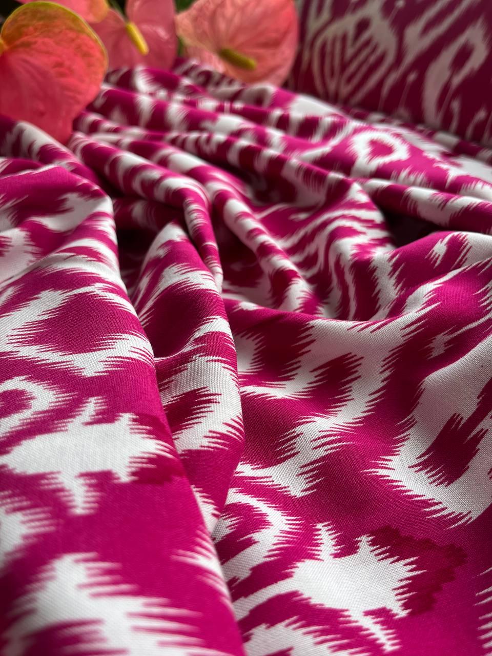 Viscose ikat