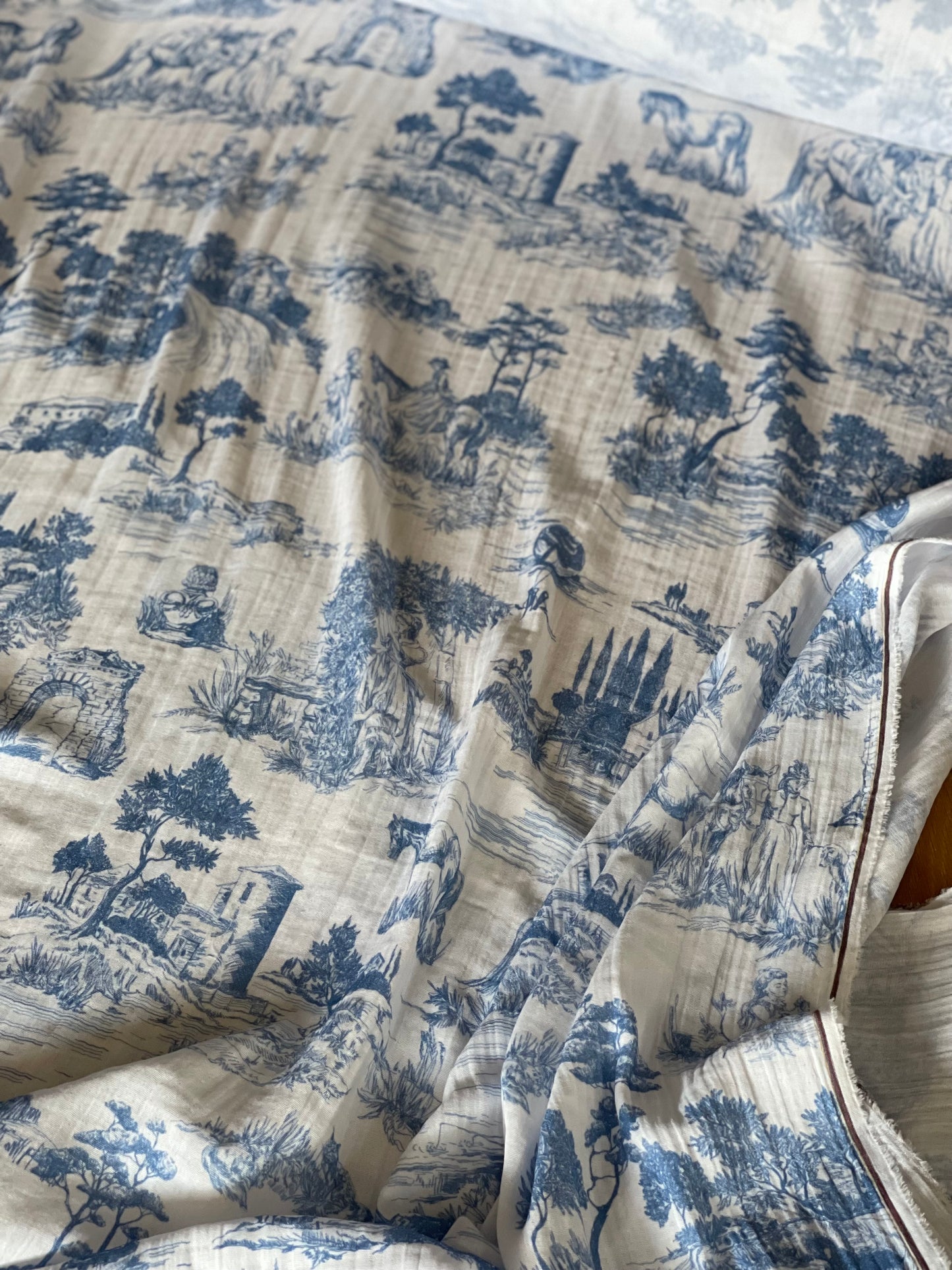 Myslin 2-layers Toile de Jouy