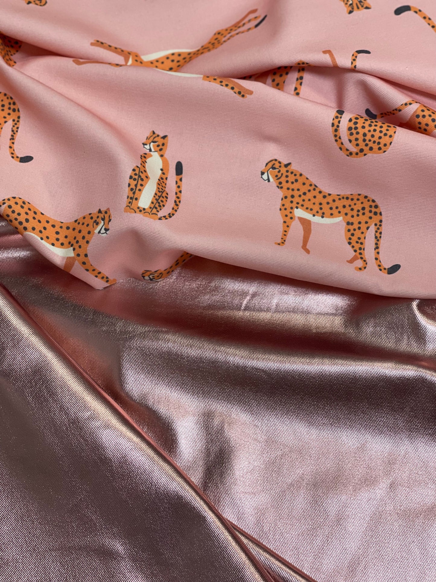 Interior fabric pink panther