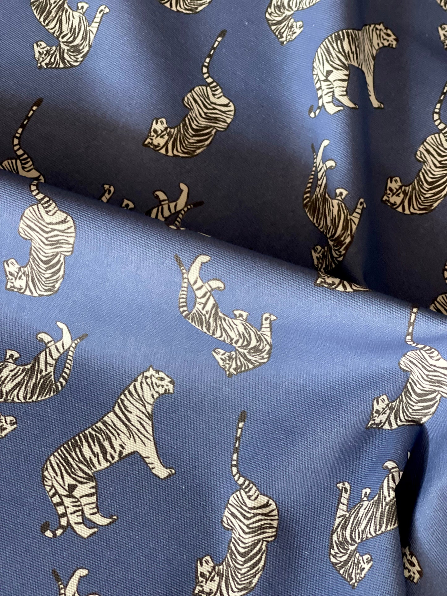 Interior fabric tigers