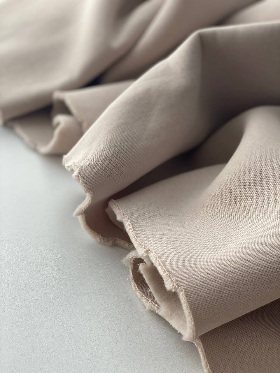 Fleece footer fabric with ANTI-PILLING finish