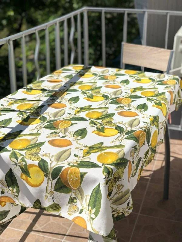 Interior fabric lemons